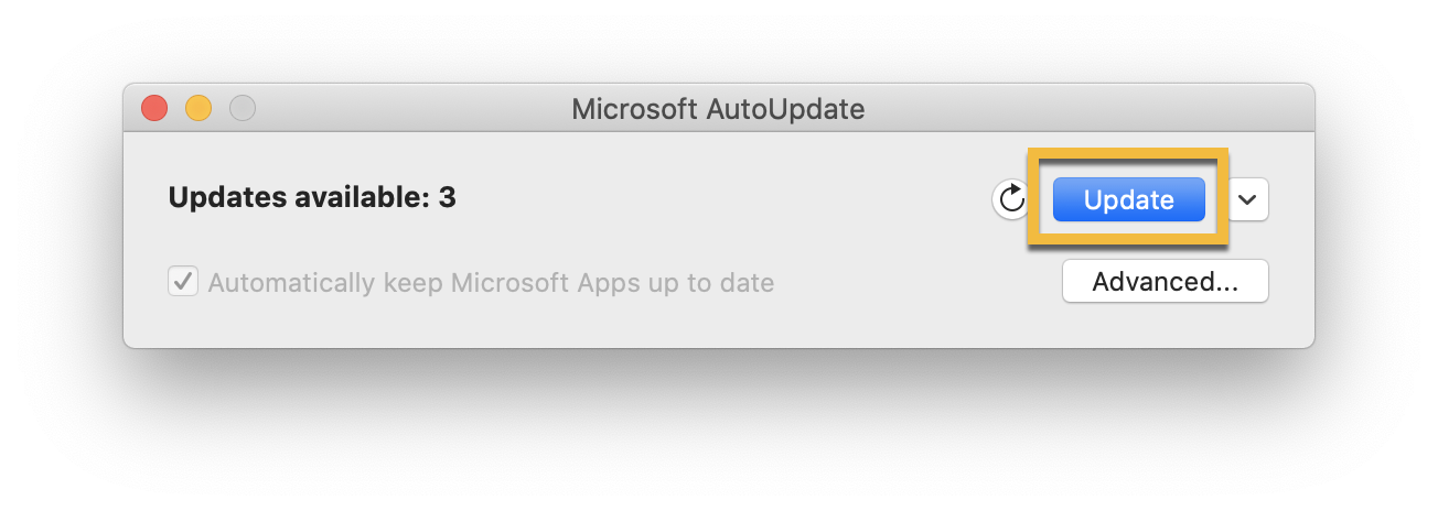 microsoft office autoupdate for mac